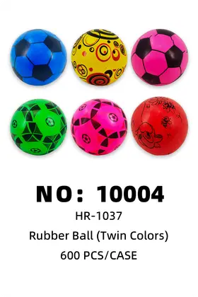 Two-Tone Rubber Balls