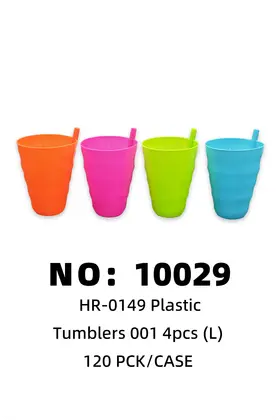 Plastic Straw Cups