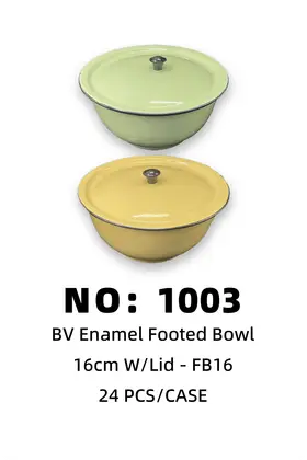 Lidded Iron Basins BV16CM