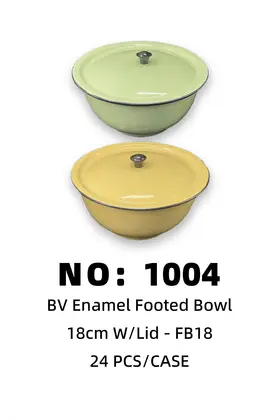 Lidded Iron Basins BV18CM