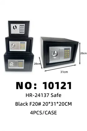 Safes F20 Black 20*31*20CM