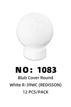 White Round Lamp Shades