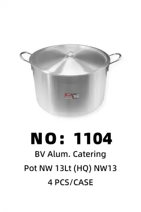 Aluminium Pots 13LTbon voyage