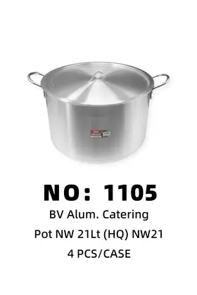Aluminium Pots 21LTbon voyage
