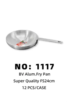 BV Aluminium Pots SQ Frying Pans 24CM