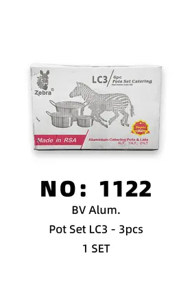 Aluminium Pots bon voyage