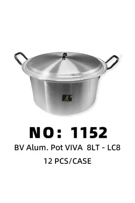 BV Aluminium Pots 8LT