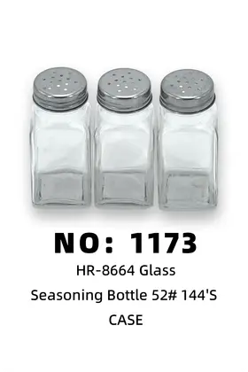 Glass Seasoning Jars