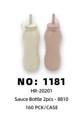Red & Yellow Ketchup Bottles
