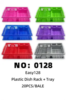 Easy0128 2pcs Dish Racks Set