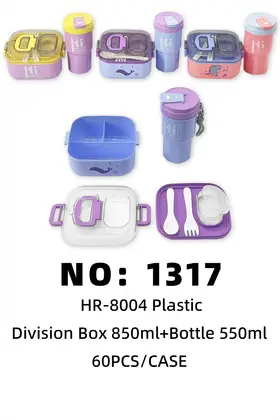Lunch Boxes 850ml+ Water Jugs 550ml