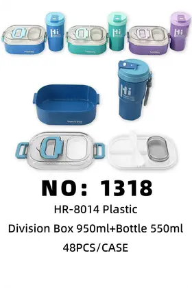 Lunch Boxes 950ml+ Water Jugs 550ml