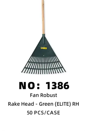 Green Garden Rakes