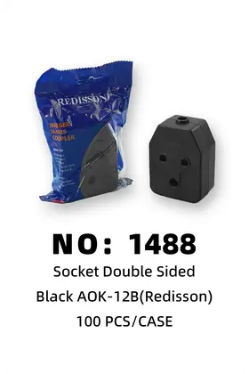 REDISSON Black Double-Sided Wiring Plugs