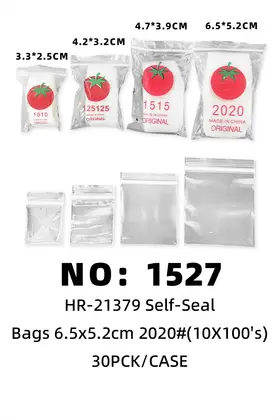 Ziplock Bags 6.2×5.2cm