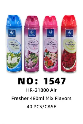 Assorted Flavours Air Fresheners 480ml