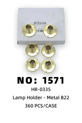 Metal Lamp Holders