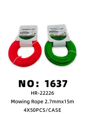 Trimmer Lines 2.7mmx15 Meter 4X