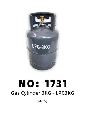 Empty Gas Cylinders 3KG
