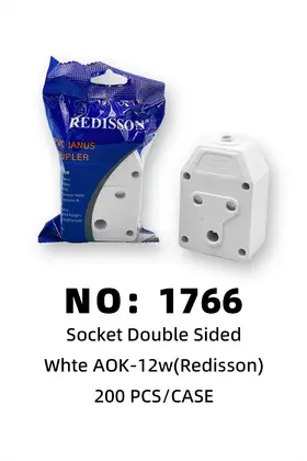 REDISSON White Double-Sided Wiring Plugs