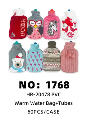 Hot Water Bottles + Plush Cover