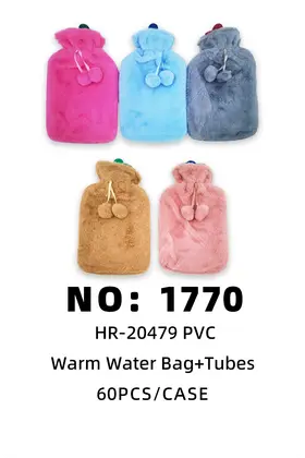 Hot Water Bottles + Plush Cover