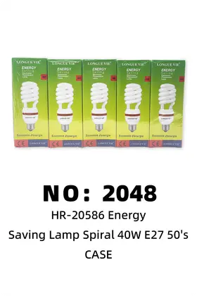Large Half-Turn Screw Energy-Saving Bulbs