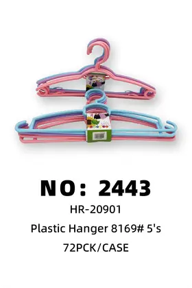 8169 Plastic Clothes Hangers