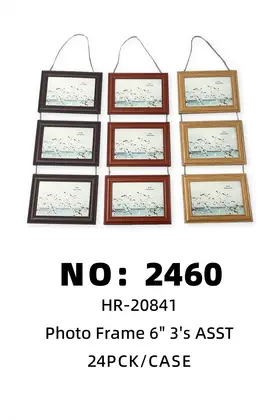 6 Inch Linked Hooks 3pcs Photo Frames