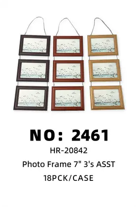 7 Inch Linked Hooks 3pcs Photo Frames