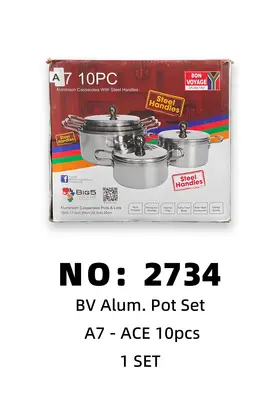 Aluminium Pots 20cmbon voyage