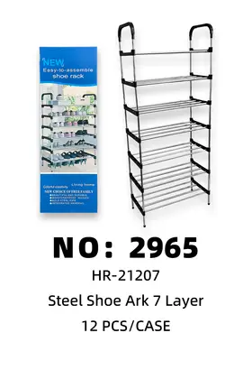 7 Tier Stainless Steel Shoe Racks