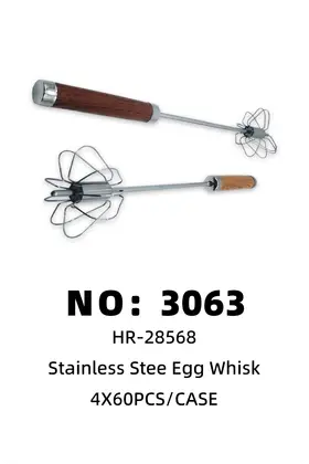 Stainless Steel Egg Beaters 4X
