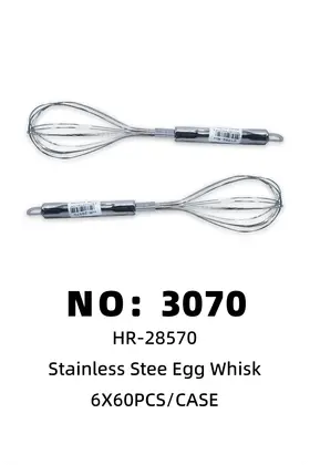 Stainless Steel Egg Beaters 6X