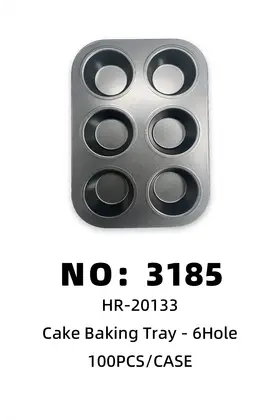 Six Hole Cupcake Molds