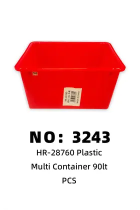 Plastic Crates Taiwan Buckets 90LT