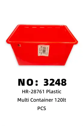 Plastic Crates Taiwan Buckets 120LT