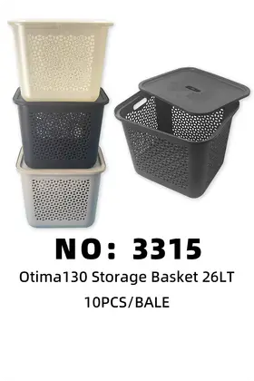 OTIMA Plastic Baskets Storage Baskets 26LT