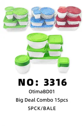 OTIMA Plastic Boxes Lunch Boxes