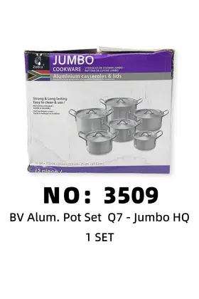 Aluminium Pots bon voyage