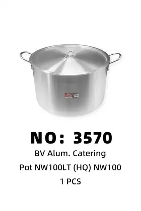 Aluminium Pots 100LTbon voyage