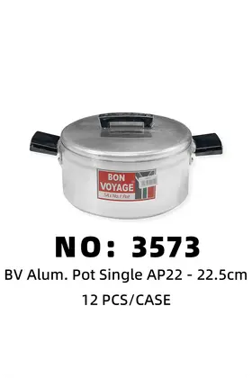 bv Single pcs Pots 22.5cm Aluminium Pots