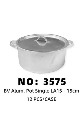 BV Aluminium Pots - Single pcs Pots LA