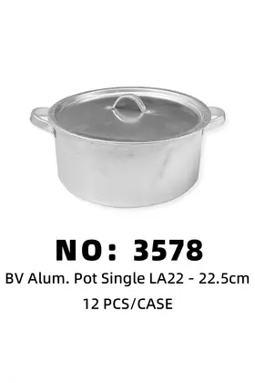 bv 22.5cm Aluminium Pots