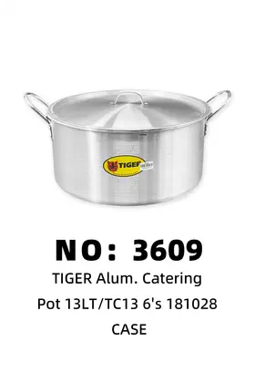 TIGER Aluminium Pots