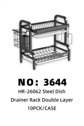 Stainless Steel Dish Racks Double-Layer