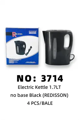 REDISSON Without Base Black Water Jugs 1.7lt