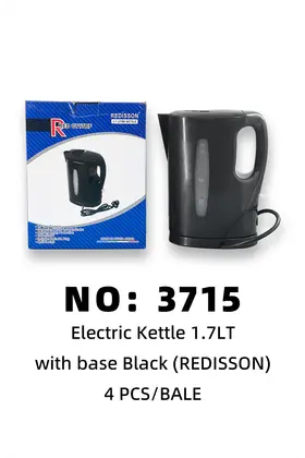 REDISSON With Base Black Water Jugs 1.7lt
