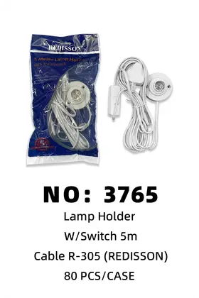 REDISSON 5M Lamp Heads + Switches R-305