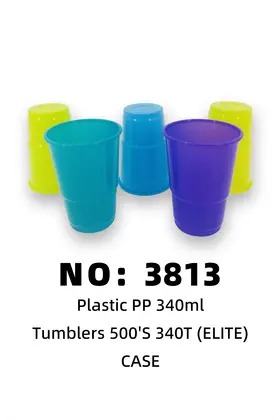 Plastic Cups 340ml
